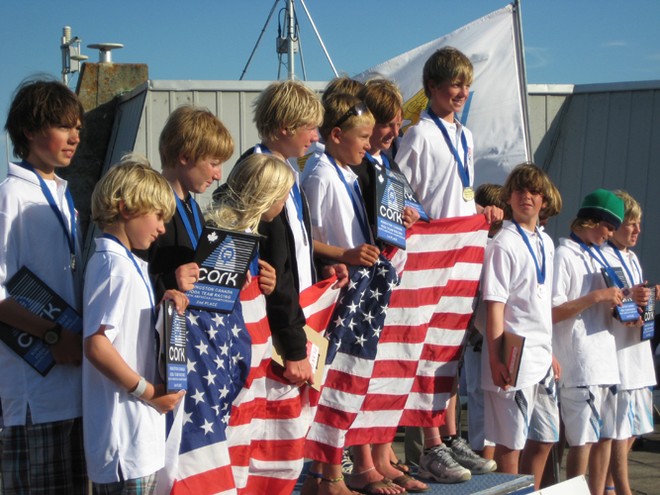 North American Team Racing Championship. 1st place- USA 1, 2nd place- USA 2, 3rd place- US Virgin Islands - IODA North American Championship © International Optimist Dinghy Association (IODA) http://www.optiworld.org/